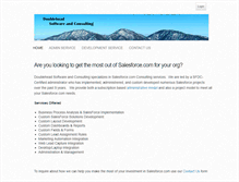 Tablet Screenshot of doubleheadsoftware.com